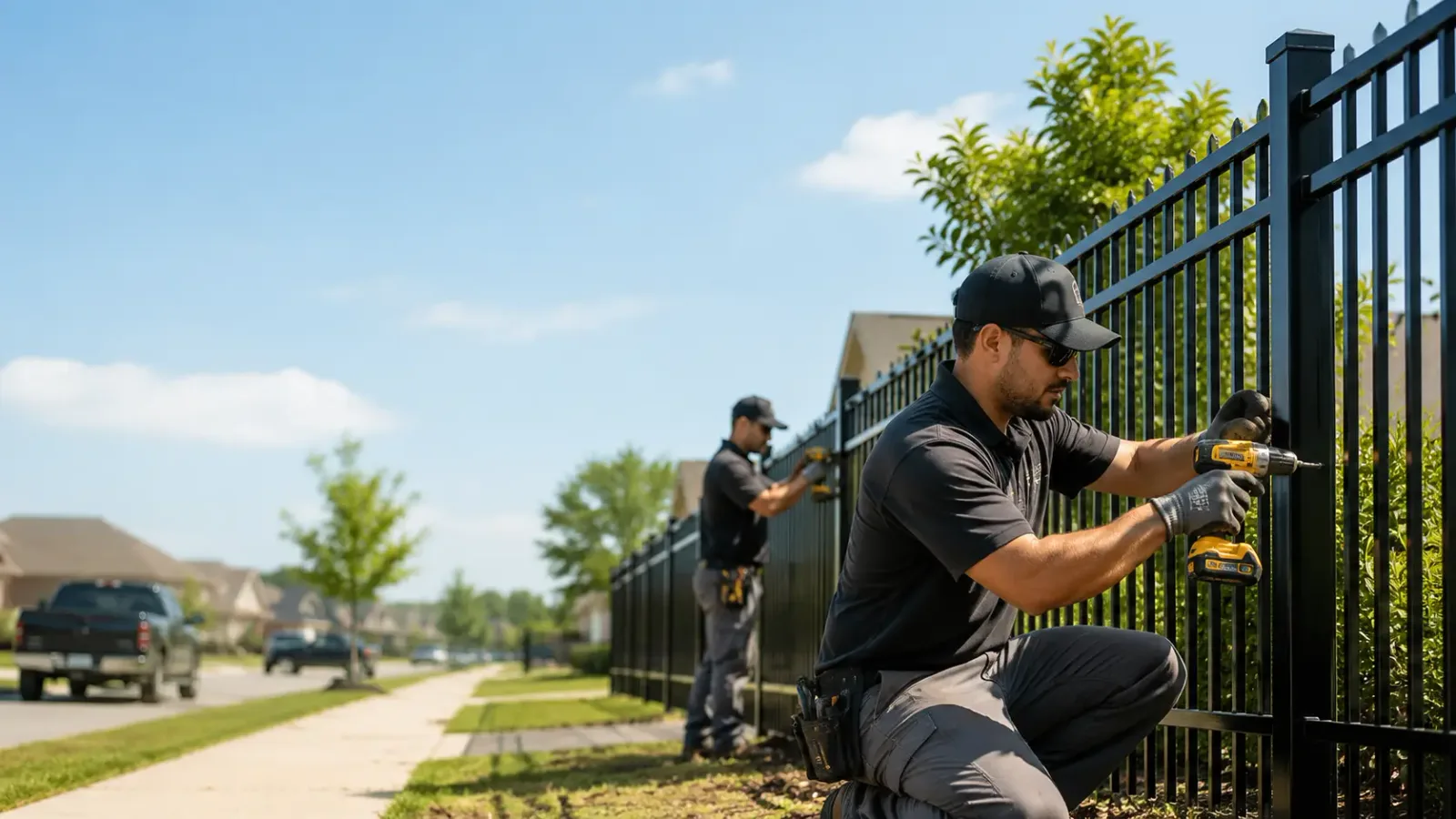 Metal Fence Installation in Carney, MI